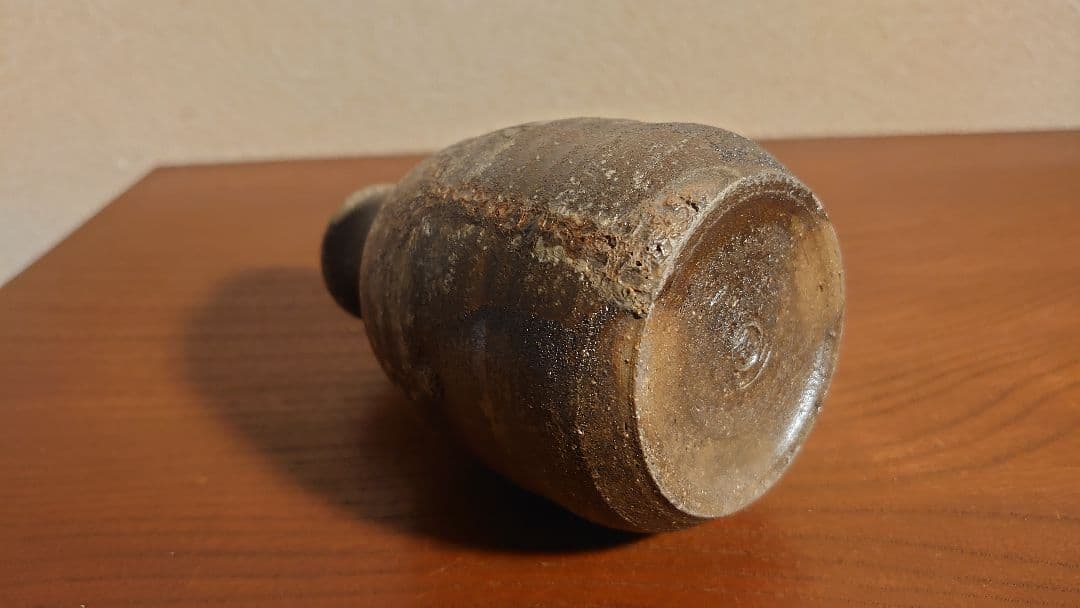 古越前 越前焼 灰釉 登窯 窯焼 華入 1客