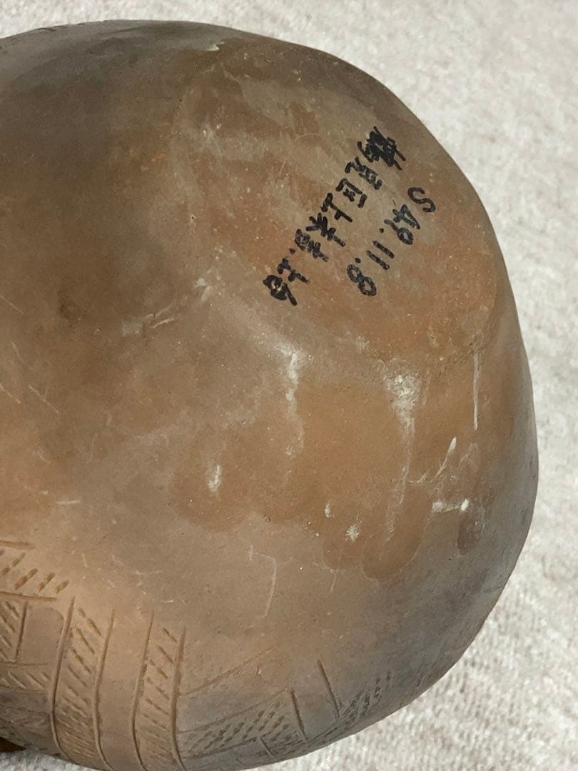 弥生時代後期 上台遺跡 弥生土器 骨董 アンティーク 土器 彫刻 像 古代