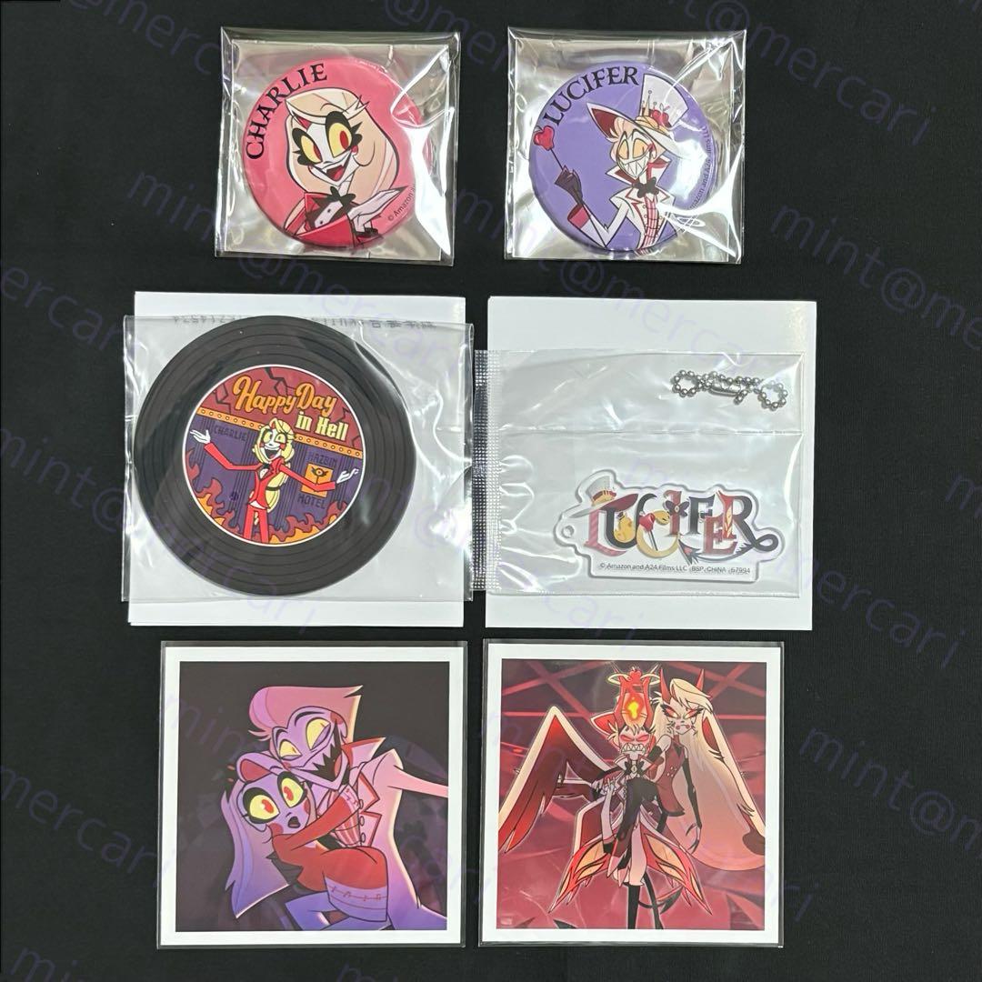 ハズビン・ホテルへようこそ 缶バッジ ましコレ他 ルシファー