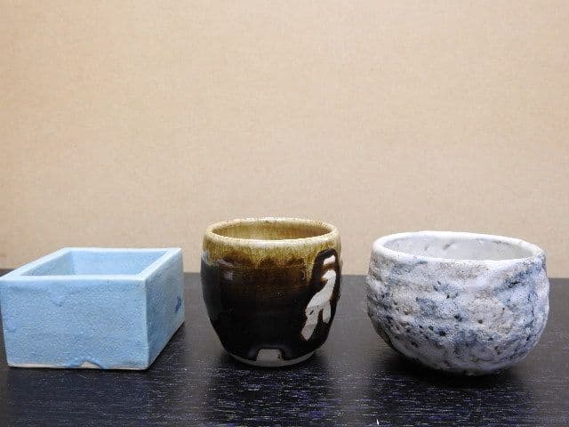 清水公照　福禄寿　酒器　共箱有　M１３２６