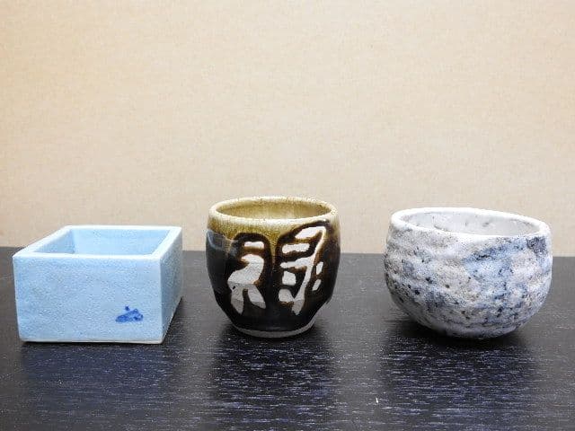 清水公照　福禄寿　酒器　共箱有　M１３２６