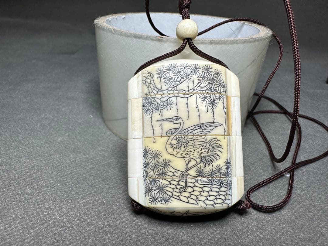 極上　春画　印籠　根付　天然素材　置物　古美術品　 細密細工　骨董アンティーク