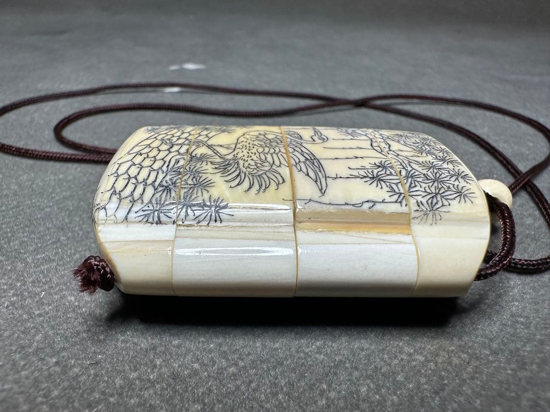 極上　春画　印籠　根付　天然素材　置物　古美術品　 細密細工　骨董アンティーク