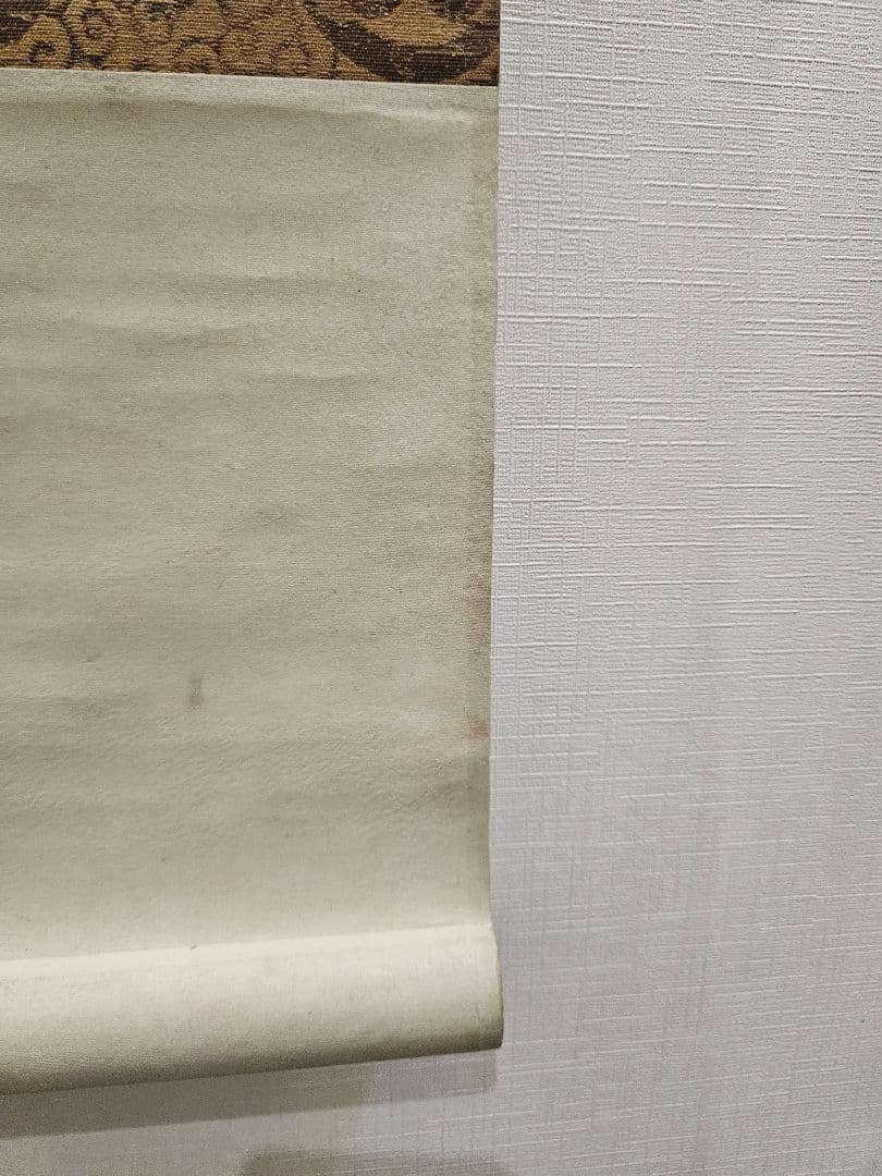 鈴木其一 　花鳥画　葵紋表装　琳派　酒井抱一弟子