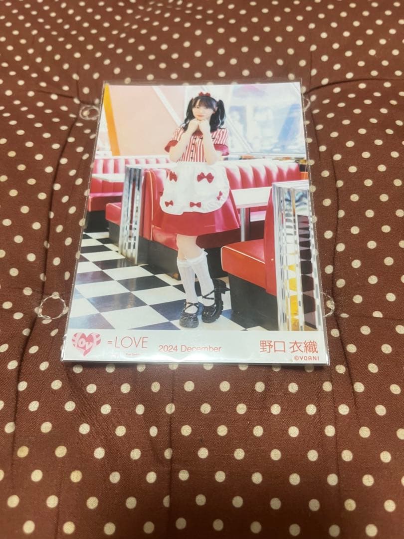 野口衣織 生写真 仲直りシュークリームアザーカット - メルカリ