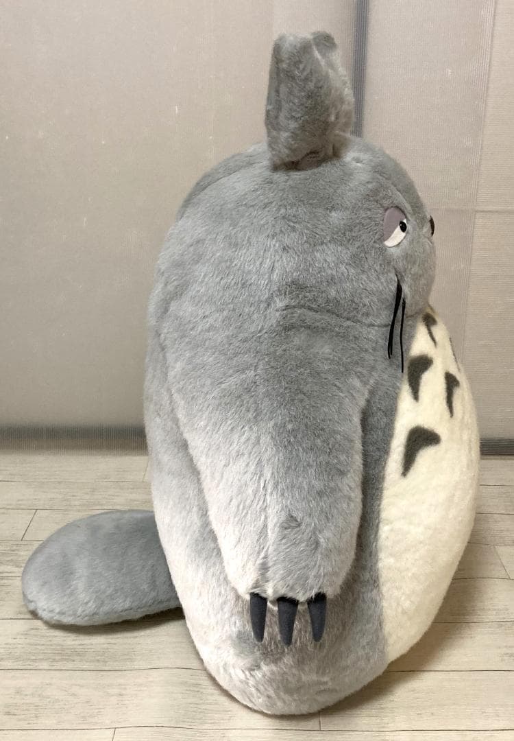 サンアロー　となりのトトロ　大トトロ　お昼寝クッション　グレー　全長73cm