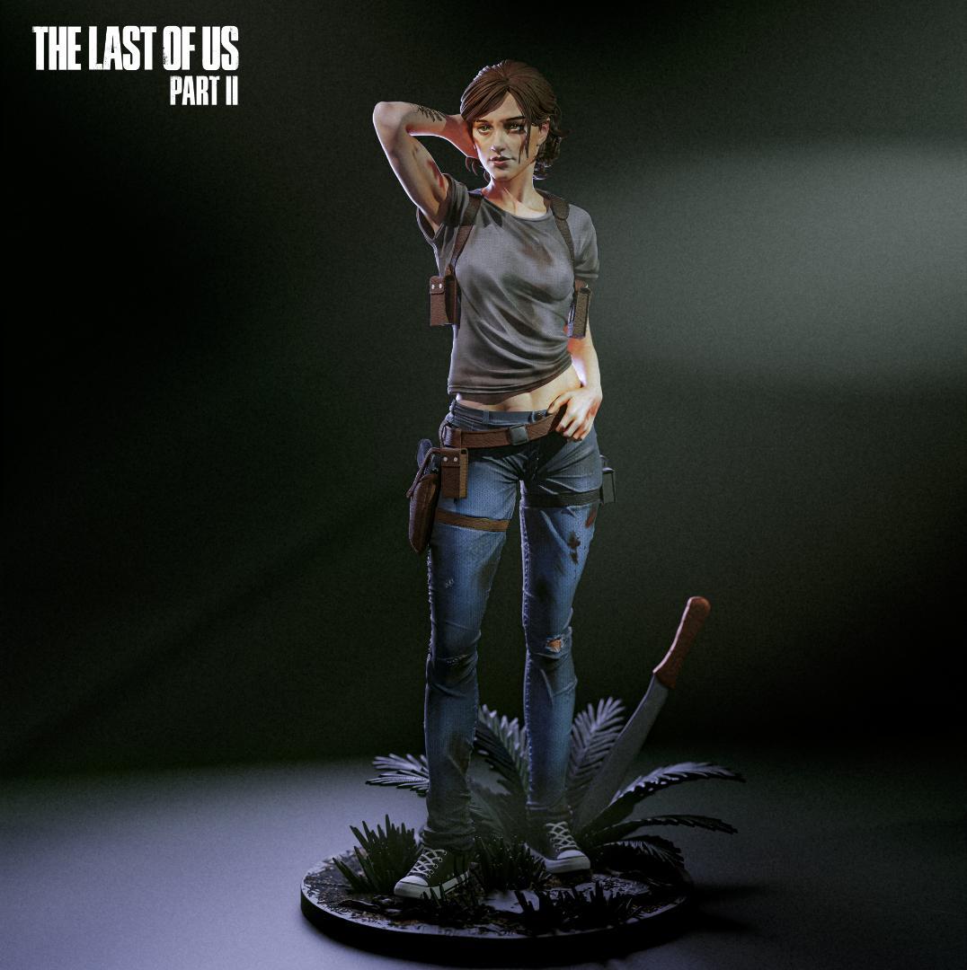 1/6　未塗装 未組立　フィギュア　ガレージキット 　LAST OF US くり〜ちゃ〜めいどちゃん 未組立・未塗装 フィギュア・ガレージキット
