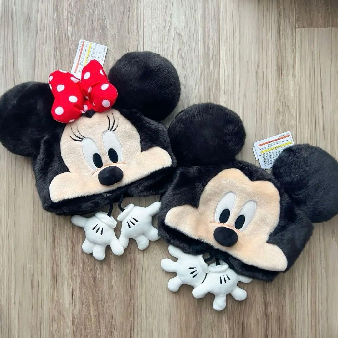 ディズニー ファンキャップ ミニー ミッキー ペア セット