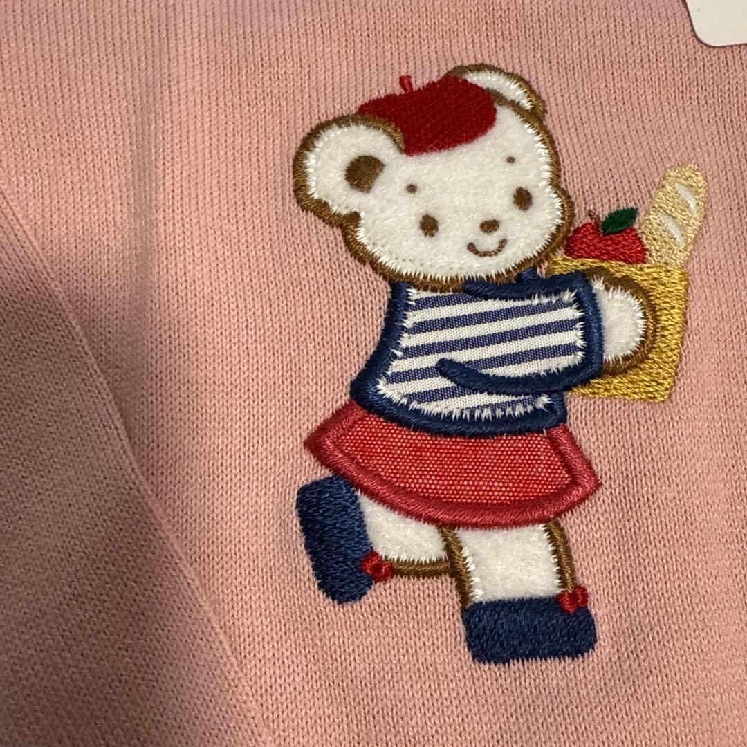 新品 ファミリア 長袖カットソー 90 ピンク｜ファミリア 長袖Tシャツ90