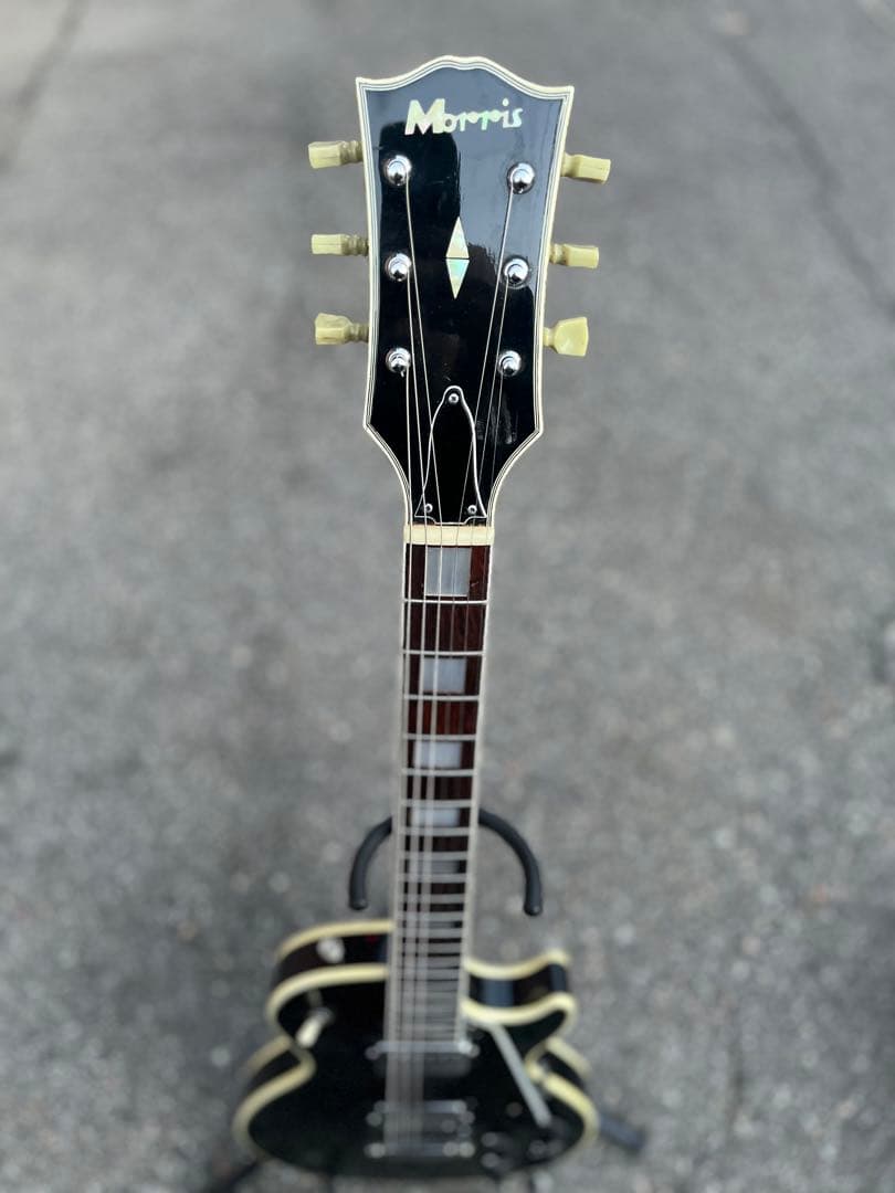 Morris レスポールタイプ リフレット済み ハードケース付】