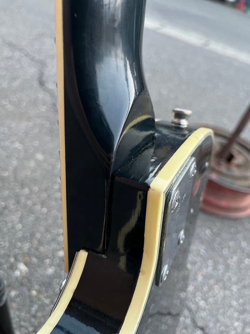 Morris レスポールタイプ リフレット済み ハードケース付】