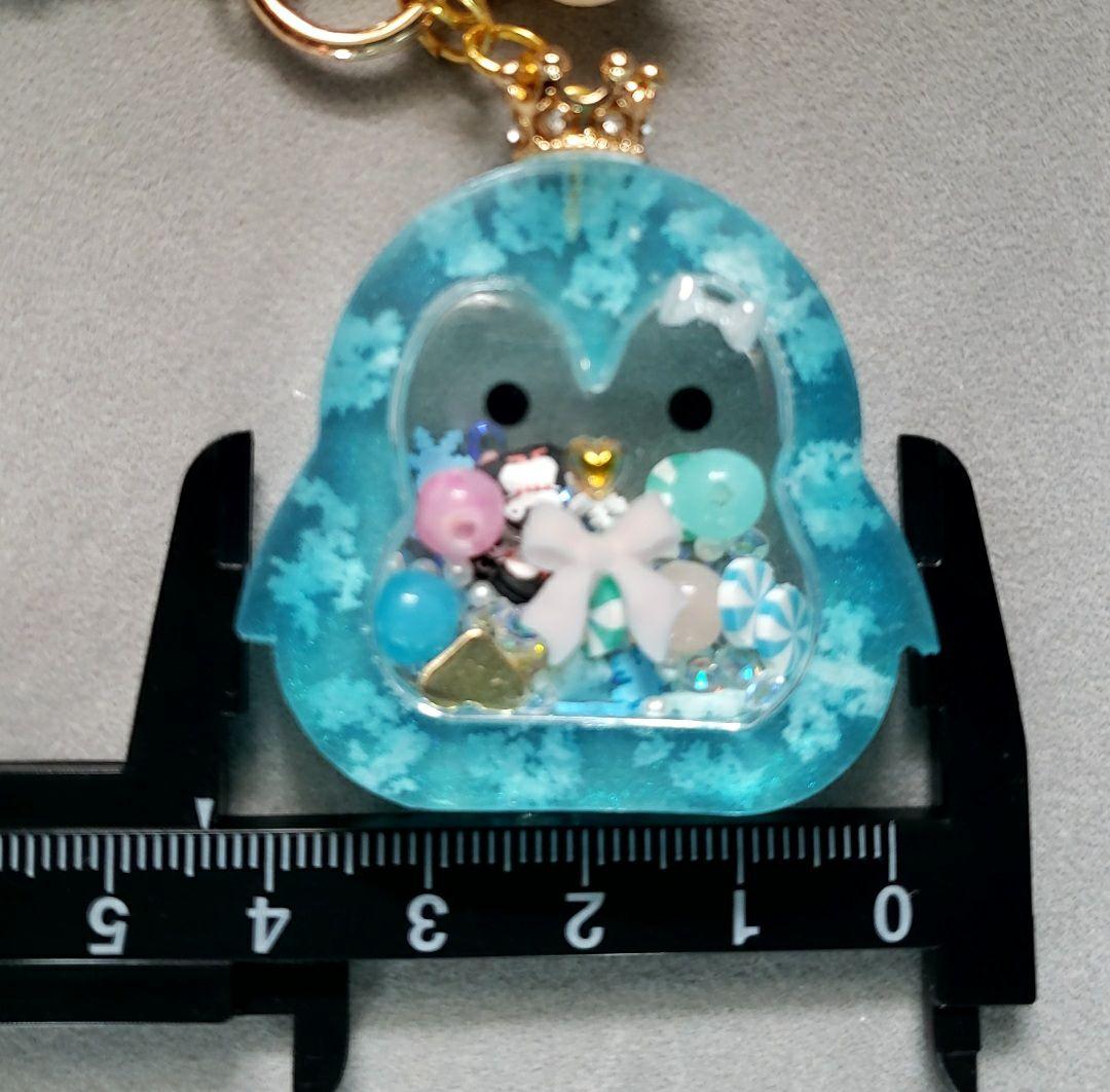 シャカシャカキーホルダー　③ペンギン