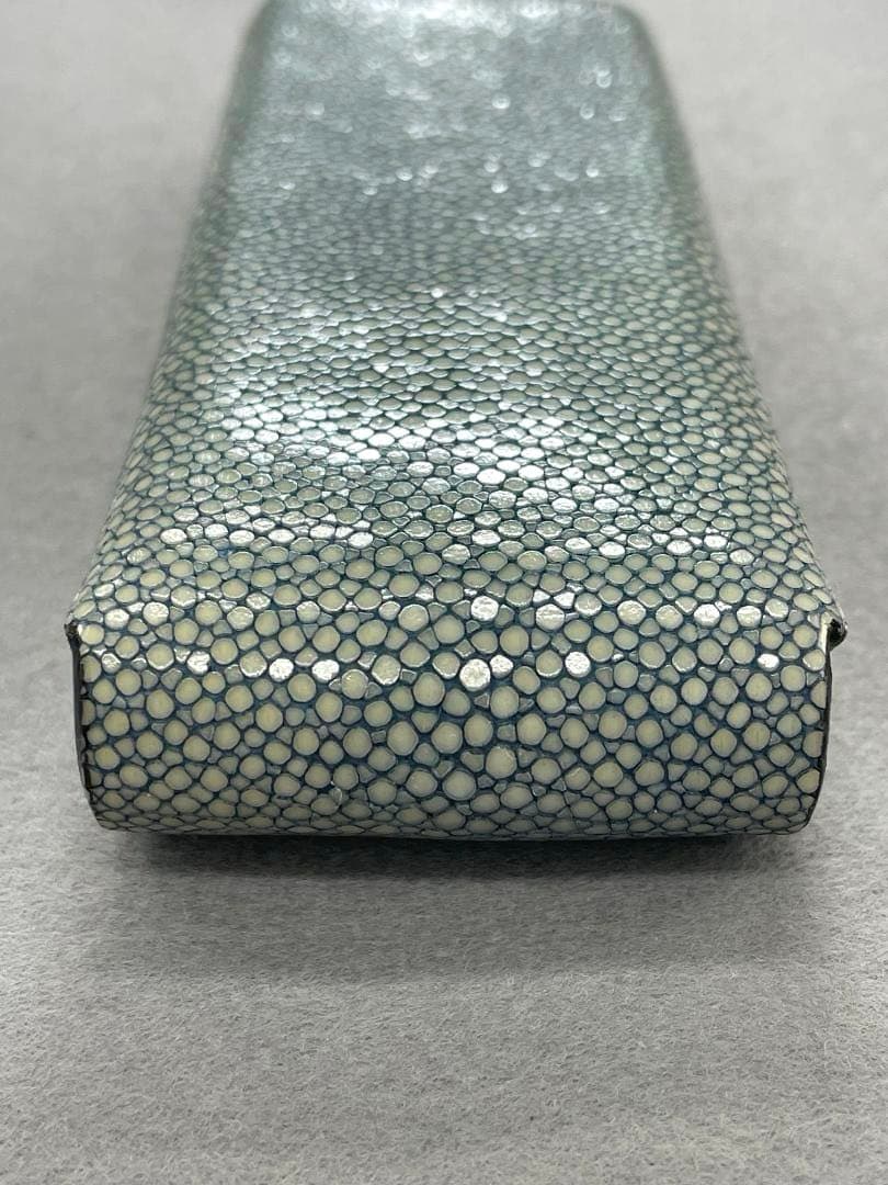 【希少素材•未使用】GANZO ガンゾ スティングレイ ガルーシャ　ペンケース