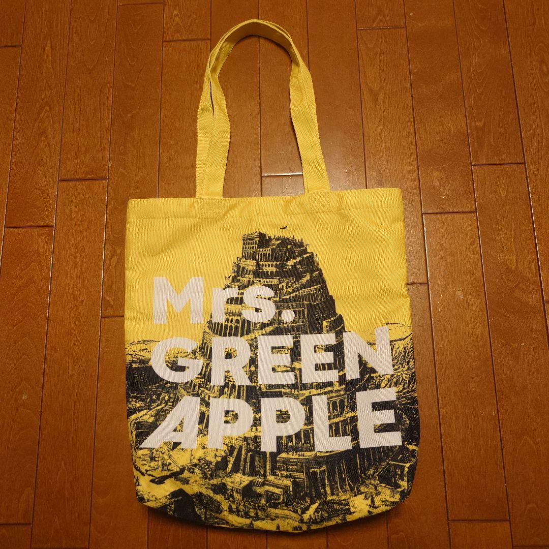 Mrs. GREEN APPLE バベルの塔 トートバッグ - メルカリ