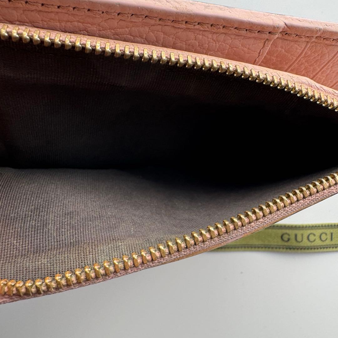 【美品】 158 GUCCI グッチ マーモント 2つ折り 財布