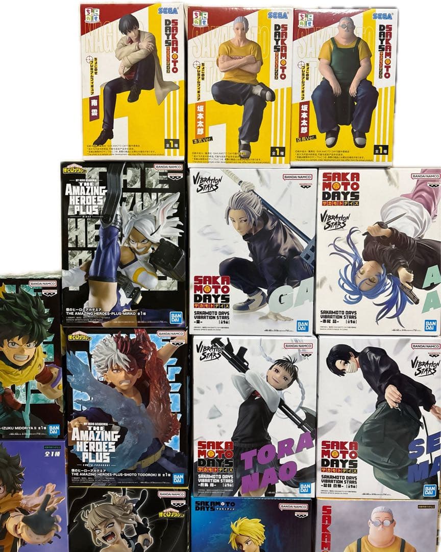 SAKAMOTODAYS ヒロアカ フィギュア まとめ売り② 21体 - メルカリ