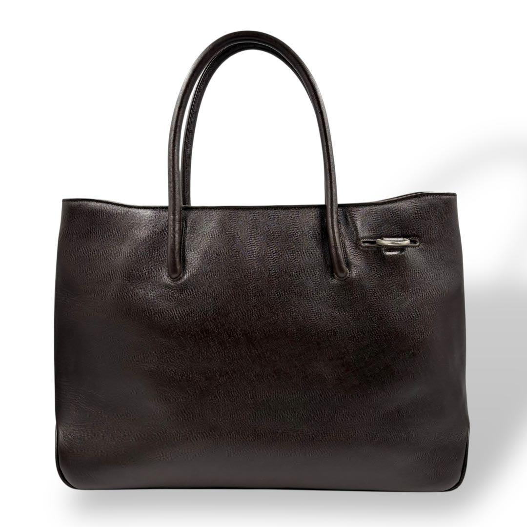 【未使用】 PID PAP103 ビジネスバッグ 2way レザー チョコ A4