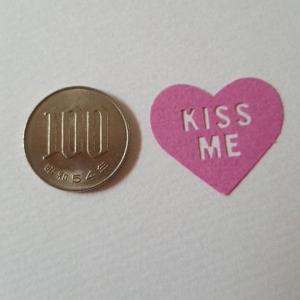 ☆マーサスチュワート クラフトパンチ KISS ME レア☆