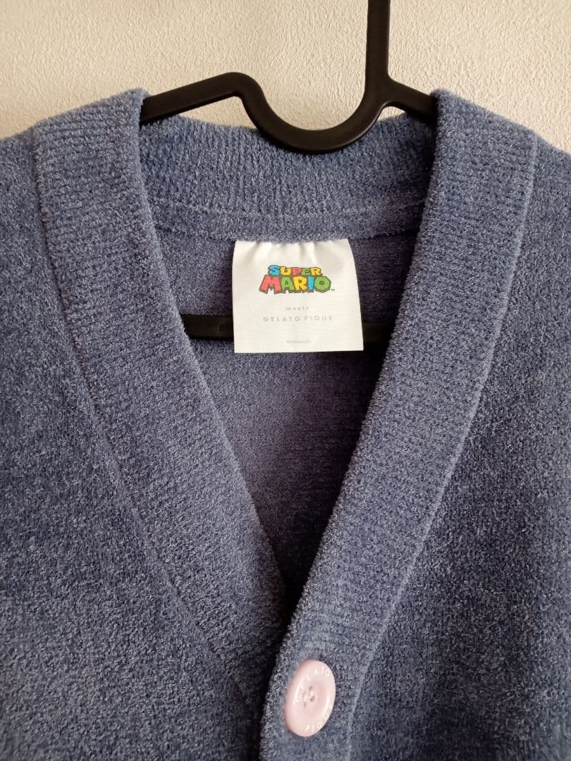 gelato piqueスーパーマリオ キノピオ＆ヨッシージャガードカーディガン