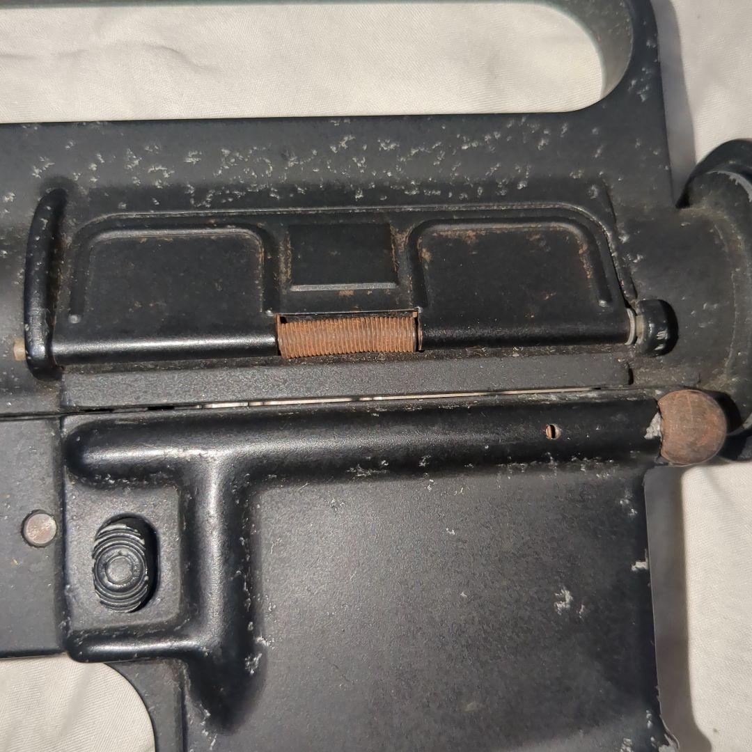 推定マルシン製　亜鉛合金製　xm177e2 モデルガン　実物マガジン付　ジャンク