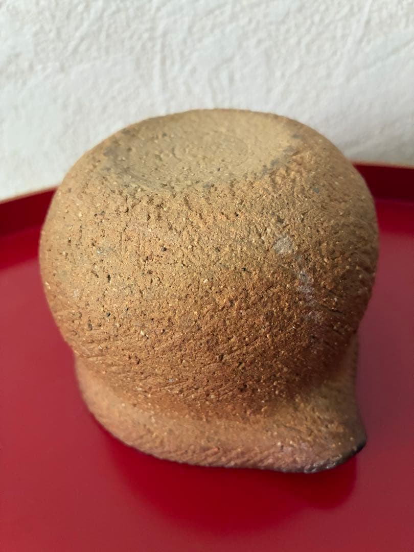 大嶺實清　片口　陶器製注ぎ口付きカップ　ミルクピッチャー　やちむん