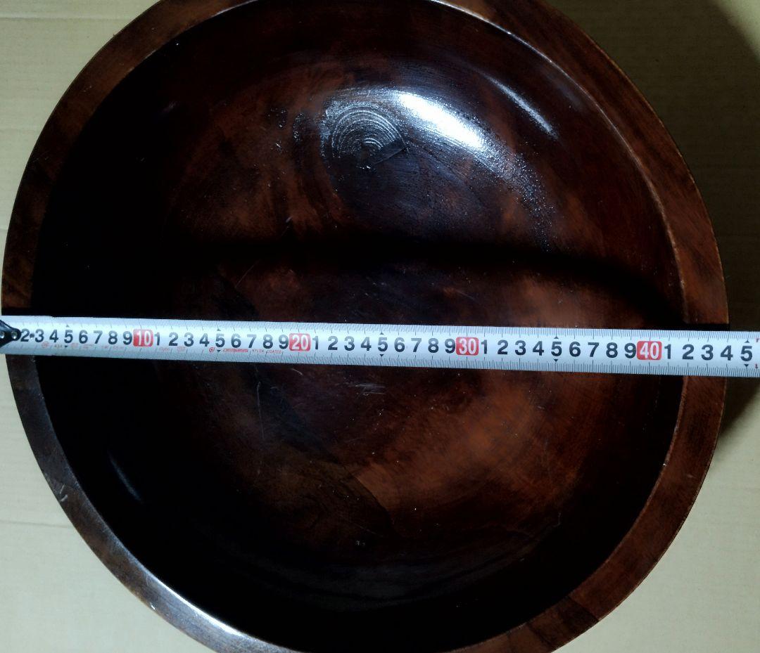 蕎麦練り鉢　天然木　手作り　ねり鉢