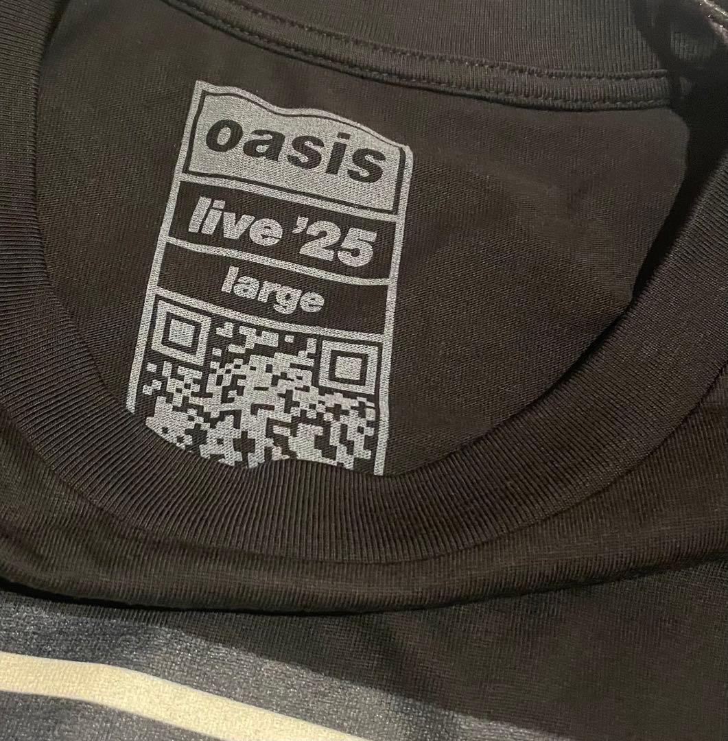 ◆UK限定◆ oasis live '25 Don't Look〜　Tシャツ　L