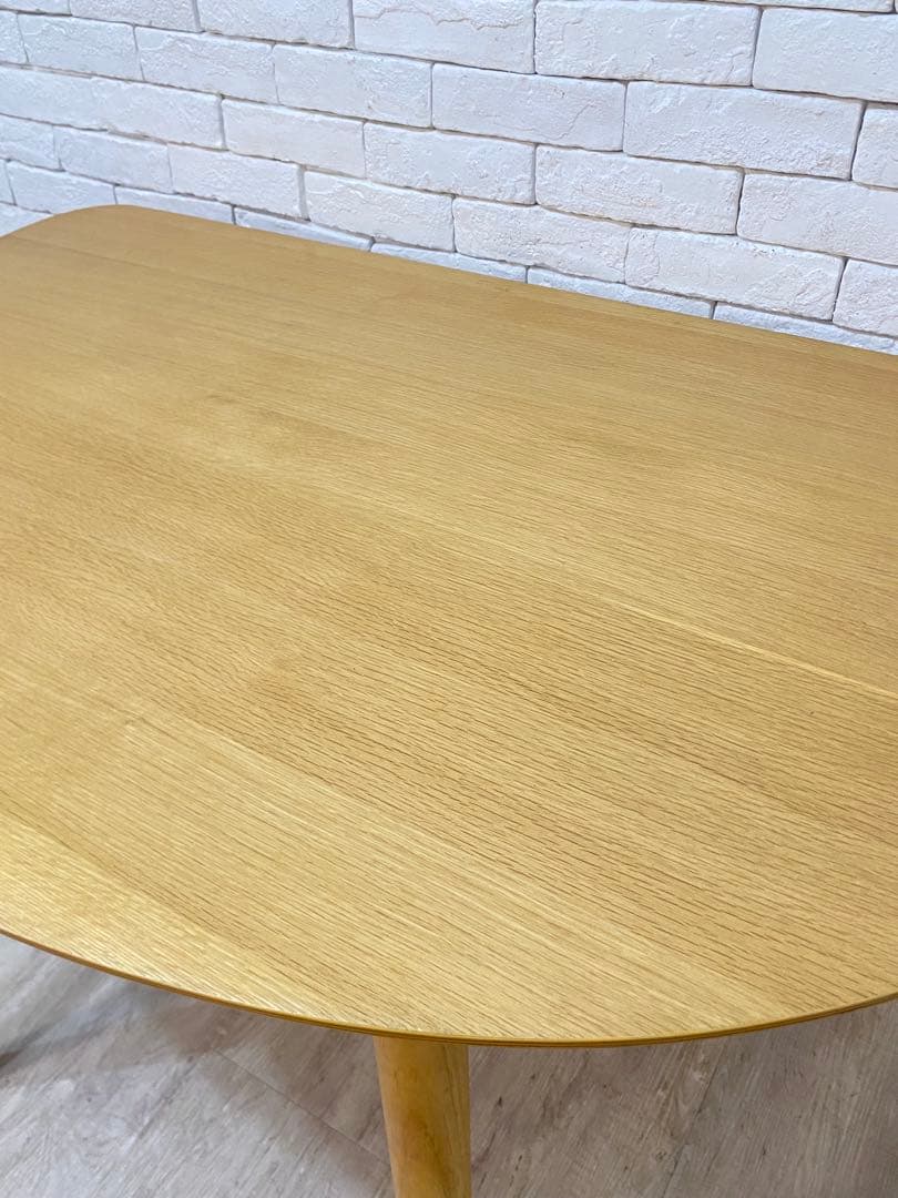 【うーあん　】半円　ダイニングテーブル　￼リビング　机　デスク　格安