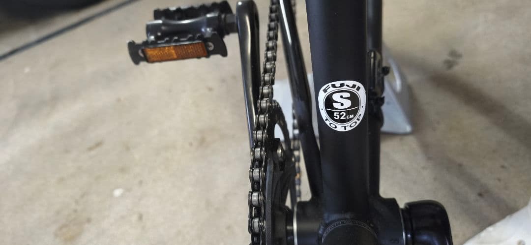 Fuji Feather　ブラック　52cm バーハン