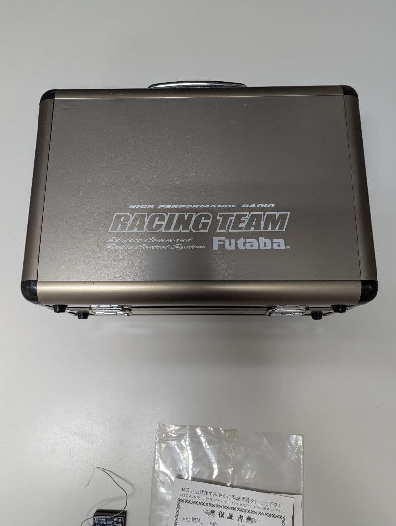 アルミケース、受信機付　Futaba T3PK デジタルプロポ
