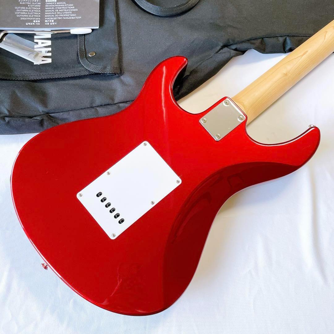 付属品&ケース付き　YAMAHA パシフィカPAC012 レッド