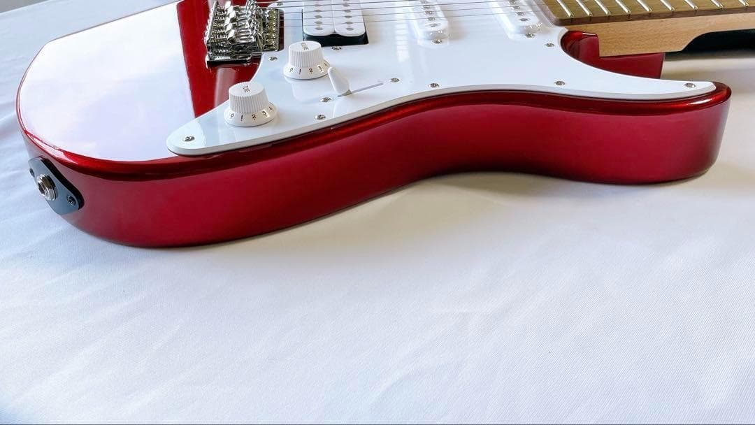 付属品&ケース付き　YAMAHA パシフィカPAC012 レッド