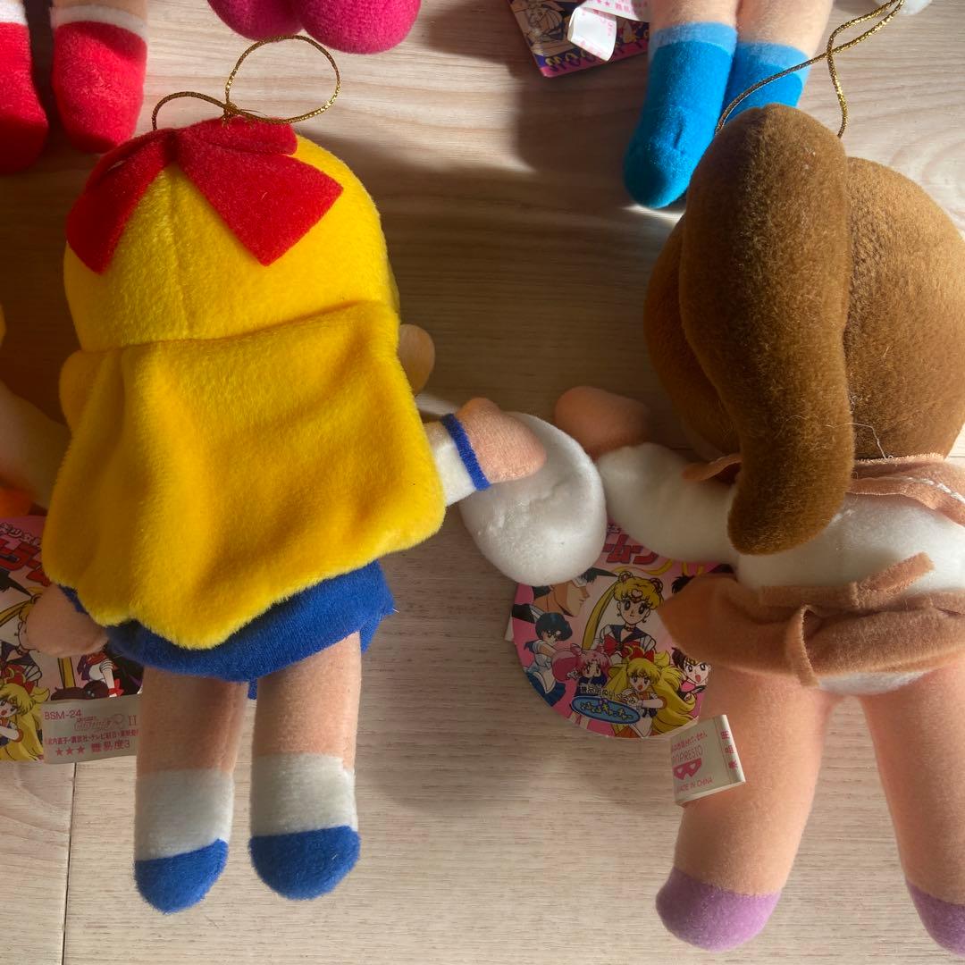 セーラームーン　ぬいぐるみ　平成レトロ当時物　アニメキャラ　非売品　まとめ売り