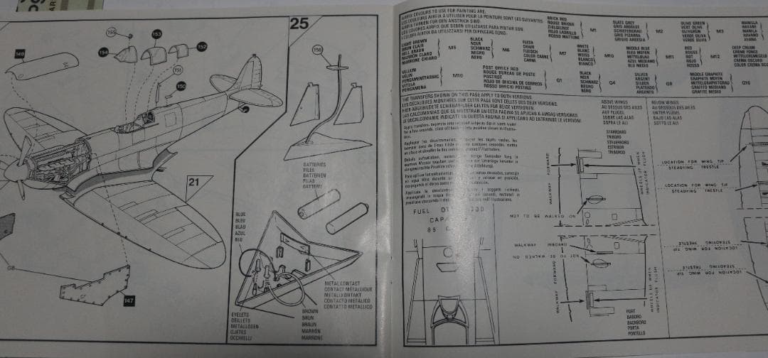 ビックスケールAIRFIX製1／２４スピットファイアMk1A プラキット　未開封