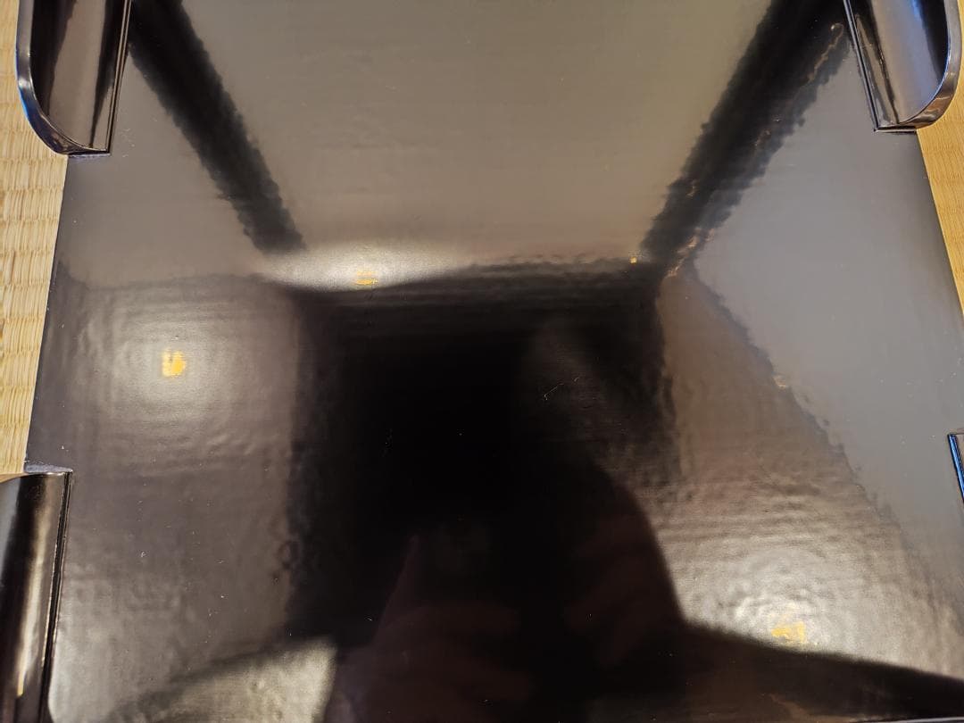 送料込【逢絢亭】茶道具 棚物 高麗卓 京塗 一閑塗 木製