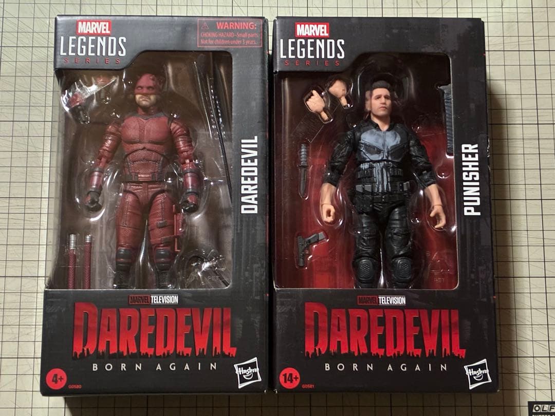マーベルレジェンド デアデビル パニッシャー セット ボーンアゲイン