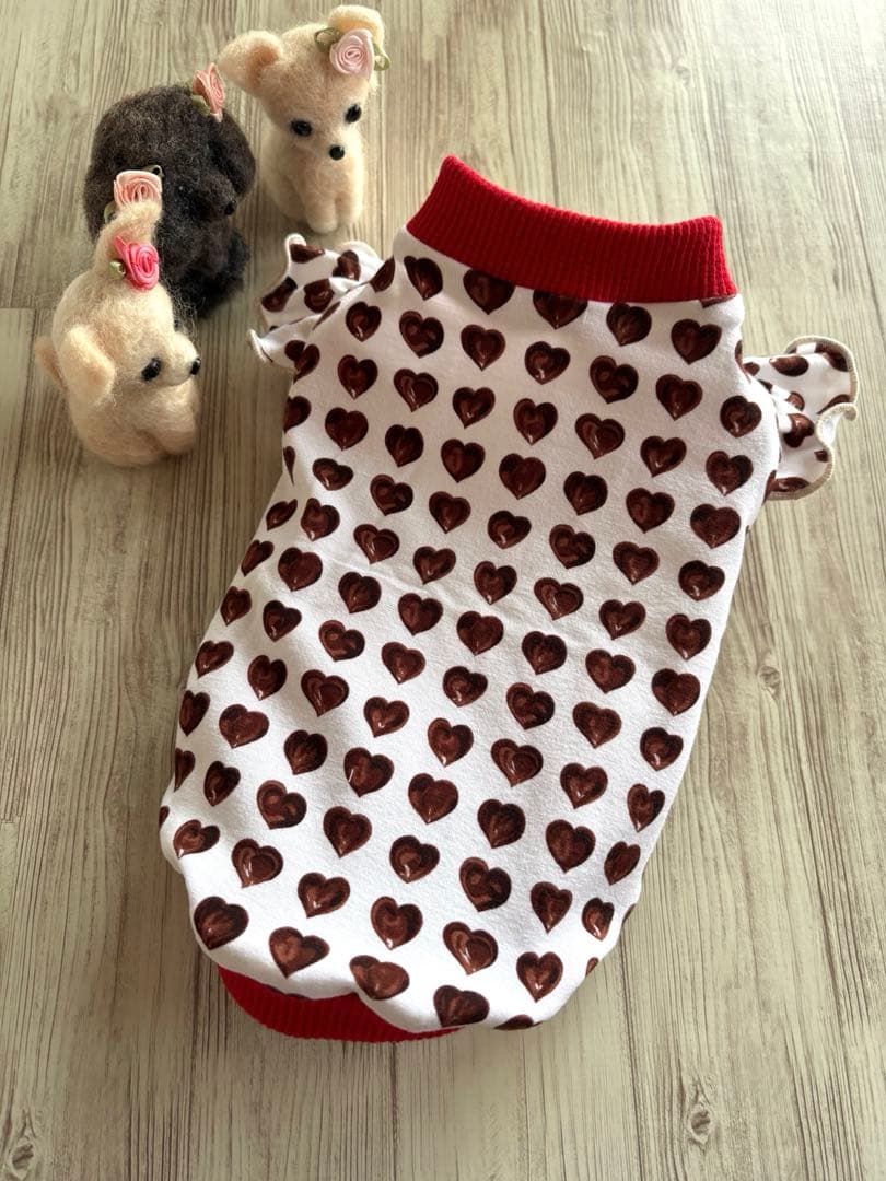 犬服 タンクトップ(SS) ꒡̈⃝Lily꒡̈⃝ハンドメイド - メルカリ