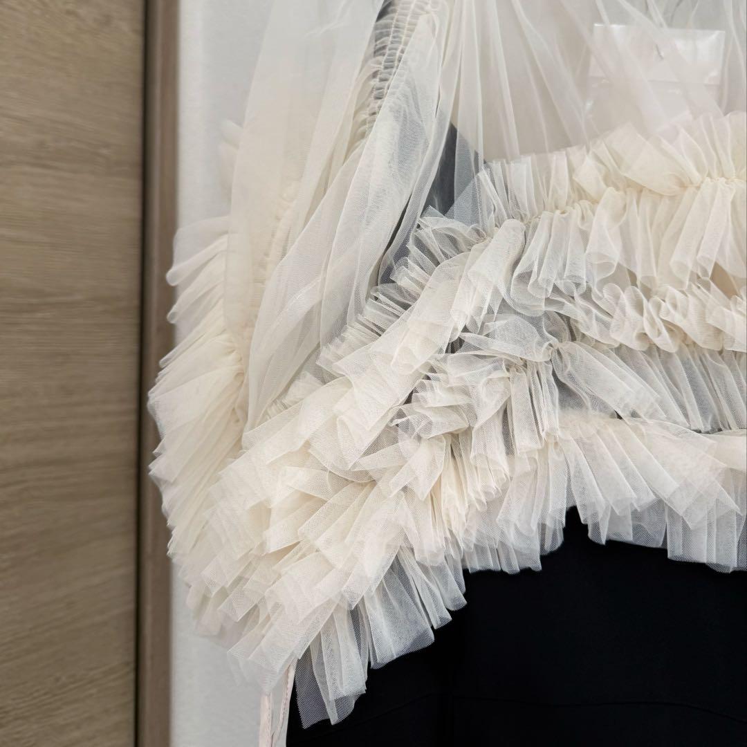 ⚠️値下げしました【ANDRESD】チュールドレス