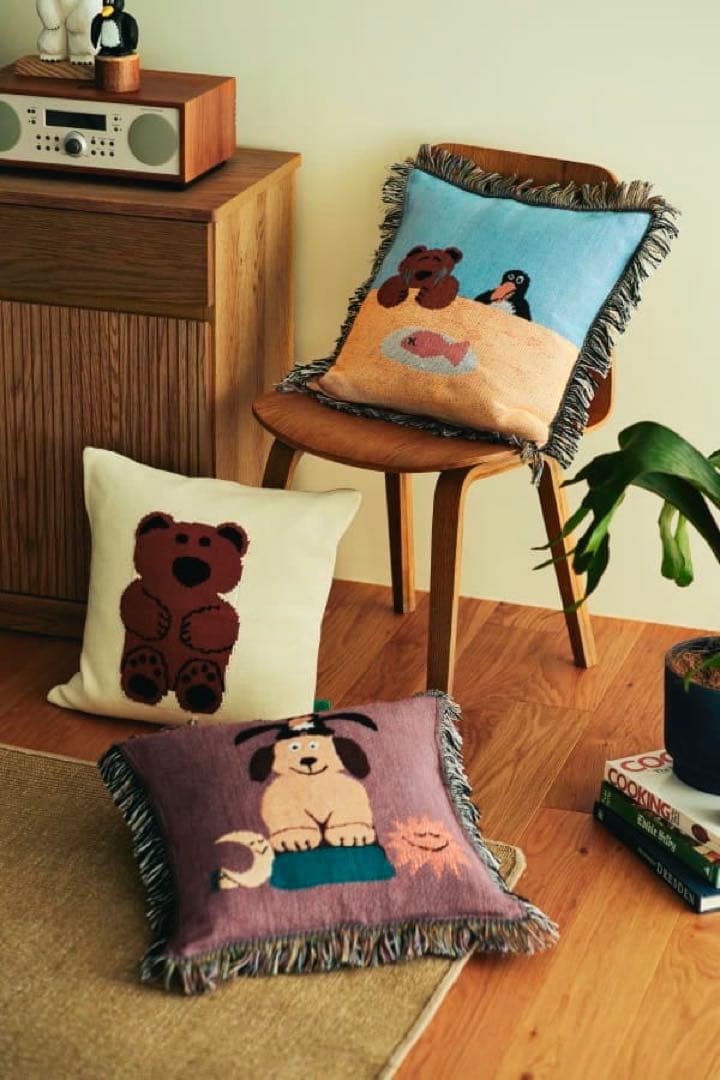 【unico】 DAISUKE KONDOコラボ　クッションカバー