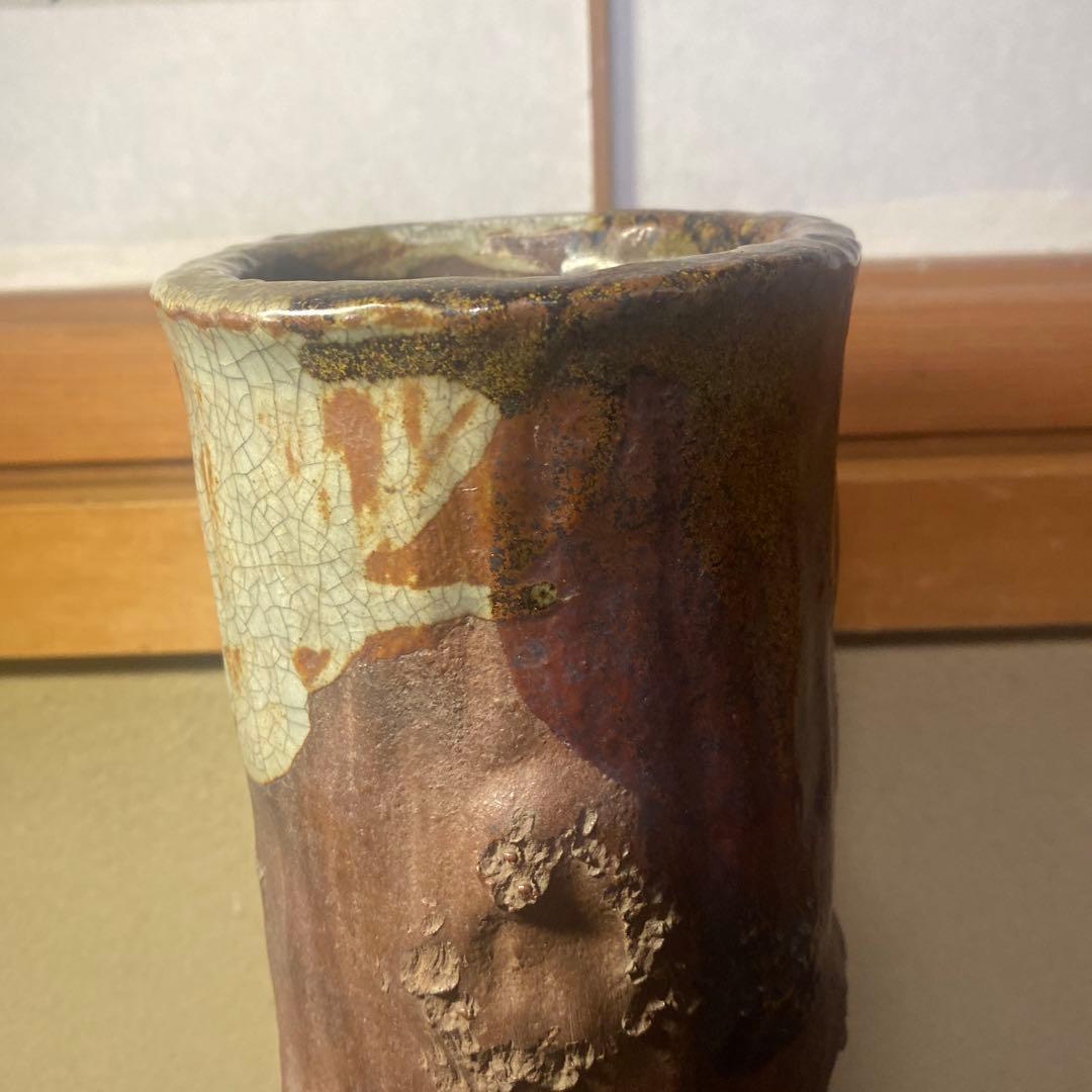 専用　相馬焼筆立花瓶