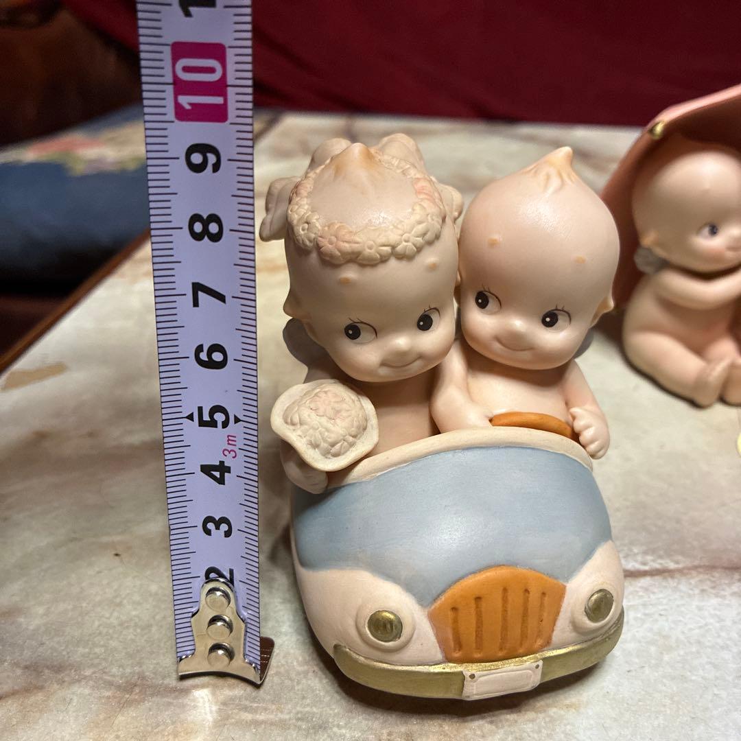 加藤工芸 キューピー 陶器 3セット