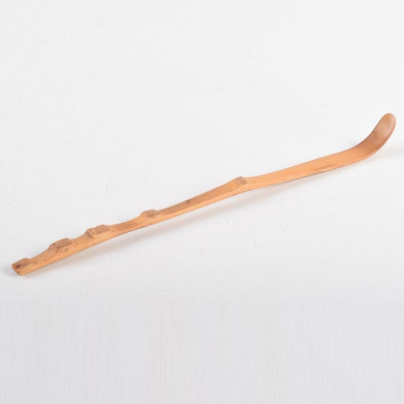 茶道具 宮下竹憲作 茶杓 久方の 前大徳 法谷文雅書付 共筒