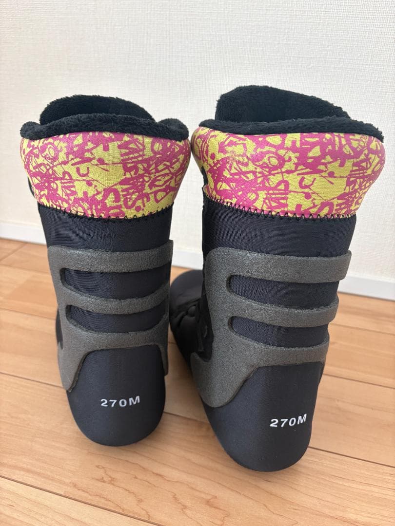 超美品　スノーボードブーツ　ダブル（デュアル）BOA　27cm　ユニセックス