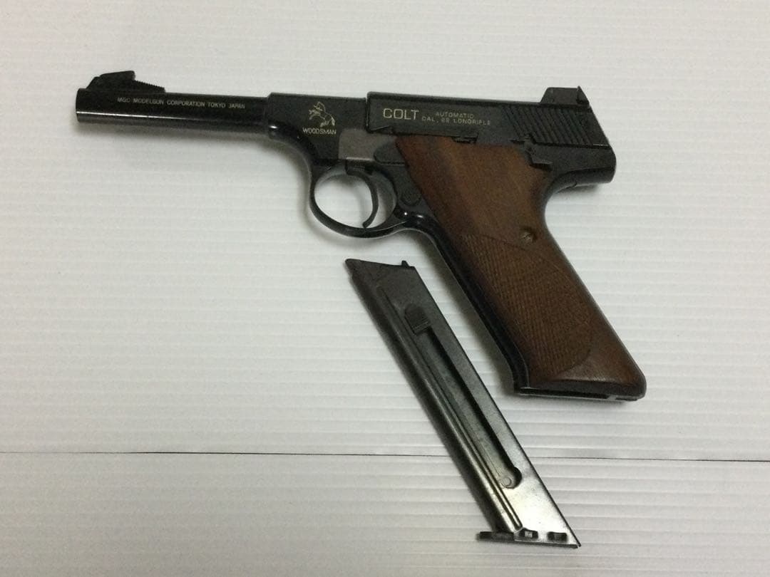 MGC【コルトウッズマン】ブローバック　モデルガン　ジャンク品　送料込み