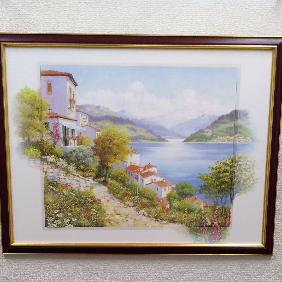 ポスター　横　特寸法　ピーターモツツ　額装仕上げ品