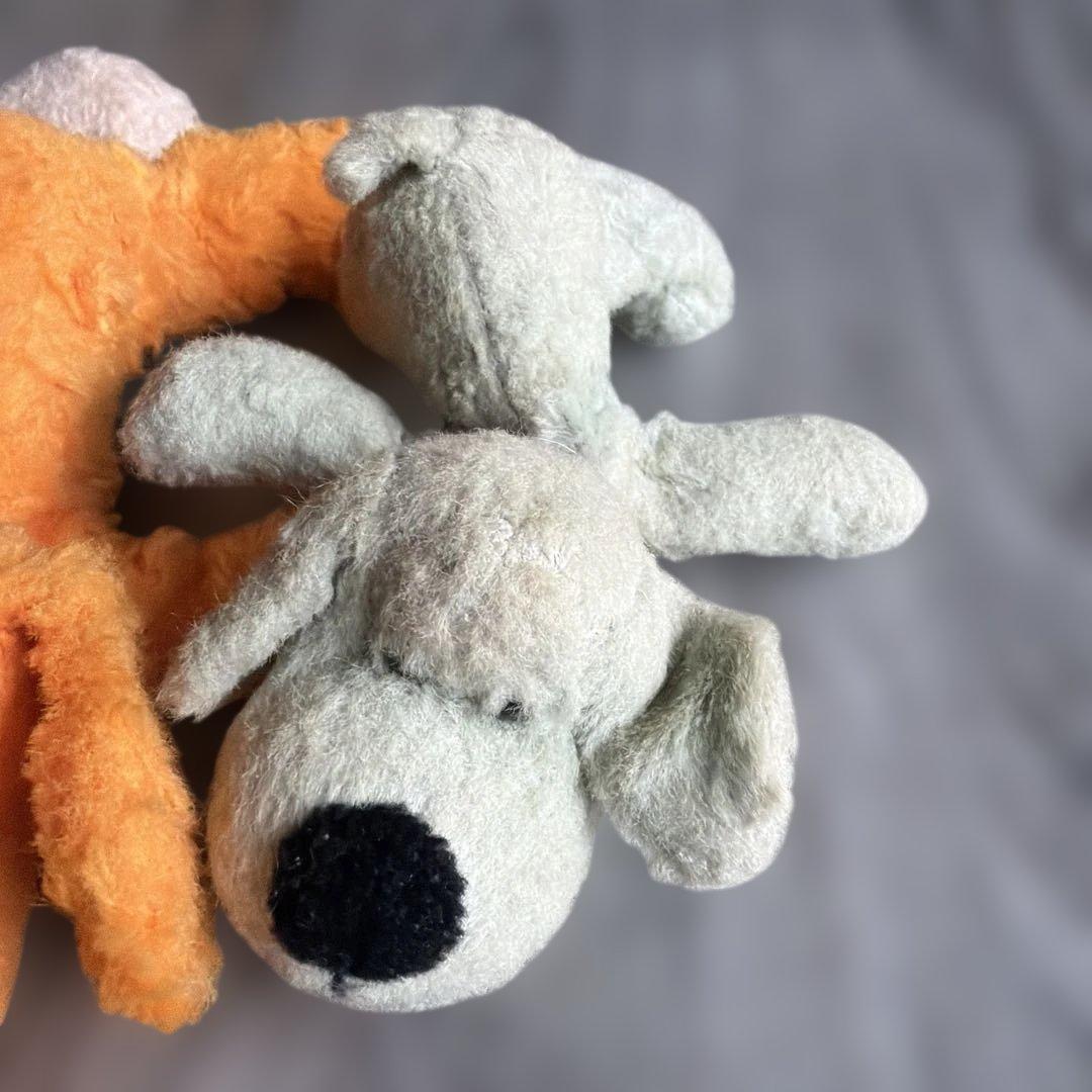 C OM O &R AYクタクタ犬レトロ子犬のルークセット売り⭐︎