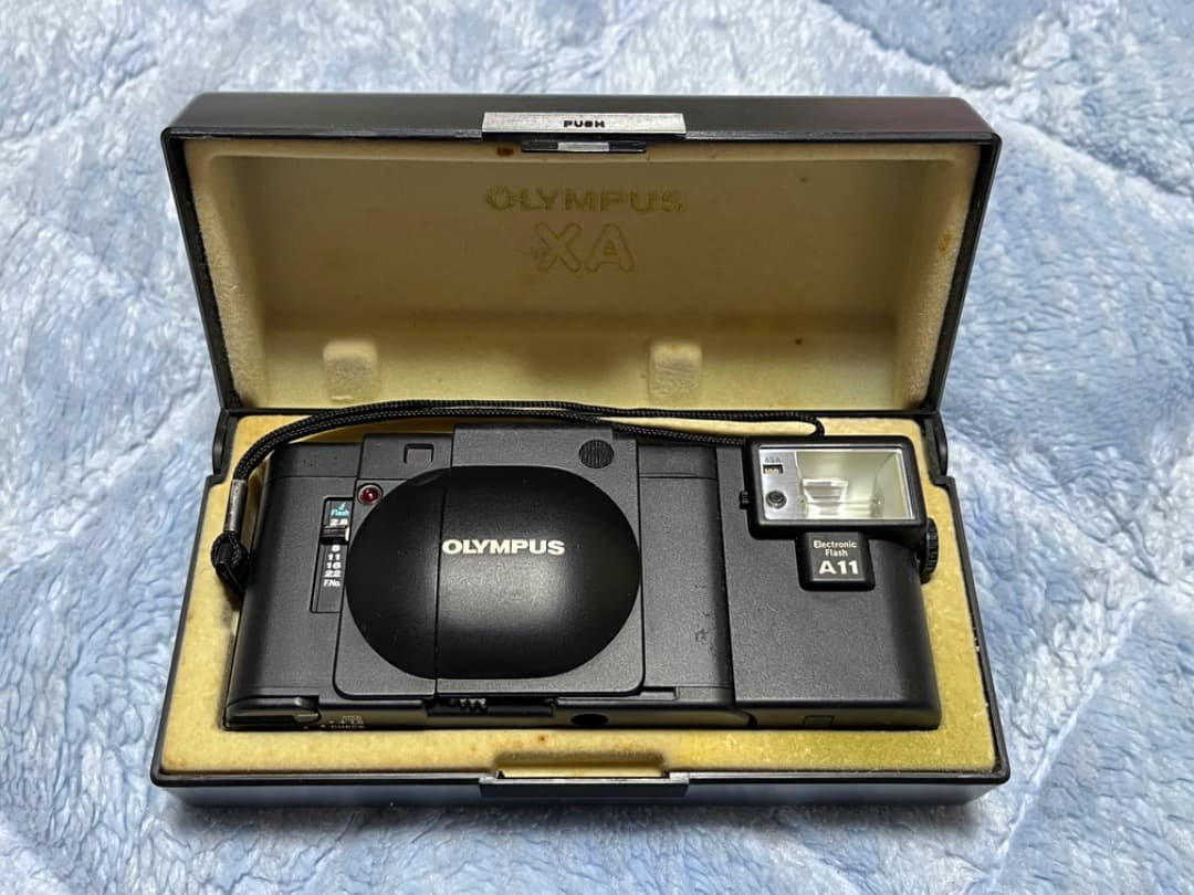 ジャンク】OLYMPUS（オリンパス） XA フラッシュA11 フィルムカメラ