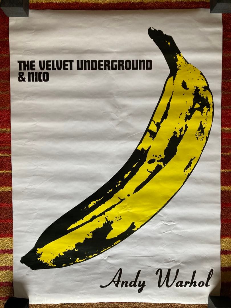 アンディ・ウォーホール ヴェルヴェットアンダーグラウンド 80s製