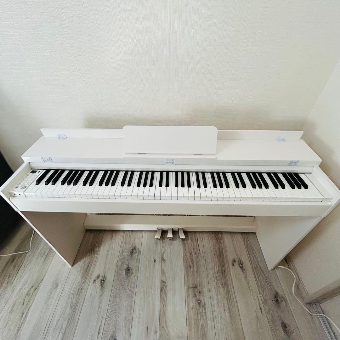 CARINA 電子ピアノ carina-LUP0088 ホワイト Amazon | Carina 電子ピアノ 88鍵盤 キーボード ハンマーアクション