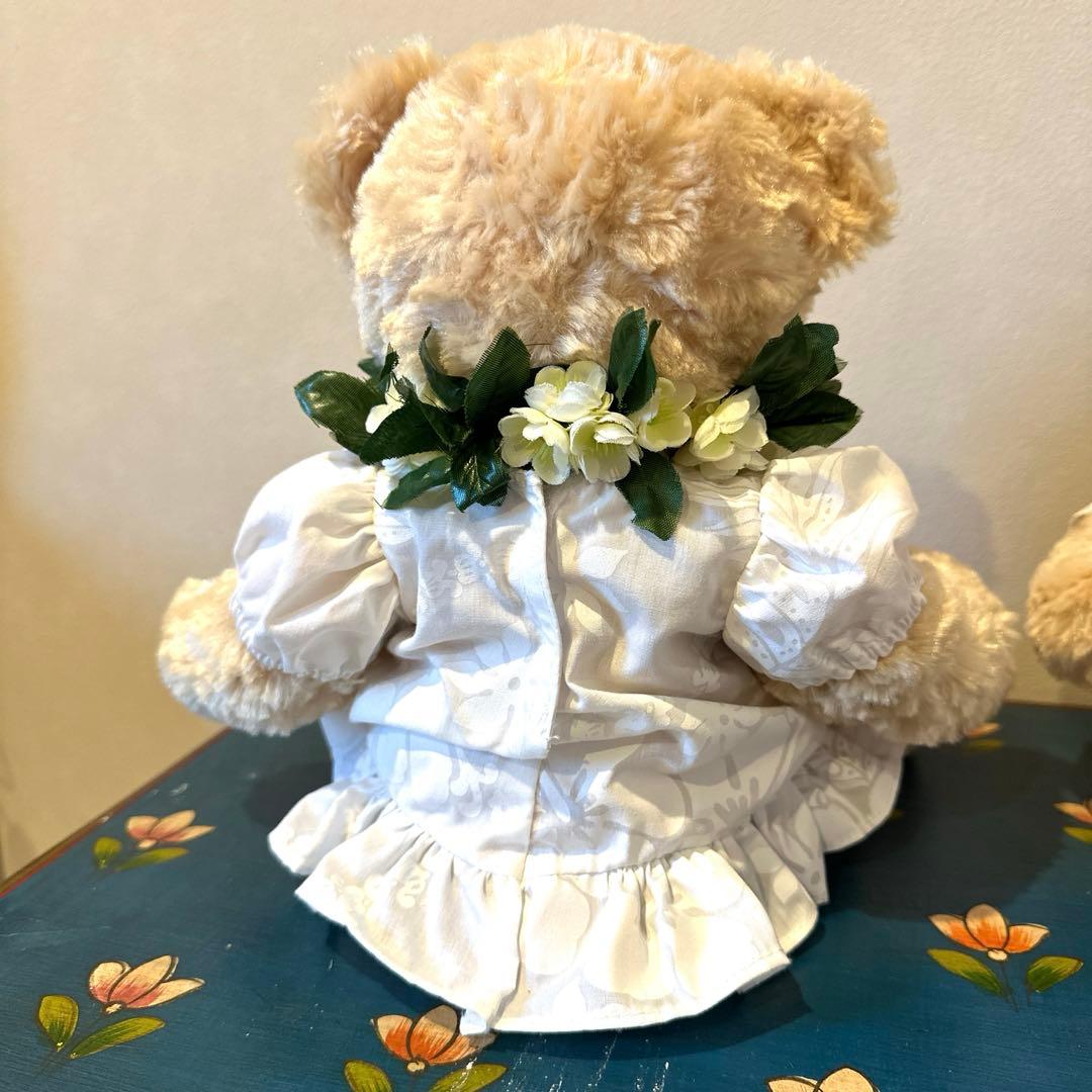 美品】happy wedding bear ハワイアン モアナサーフライダー - メルカリ